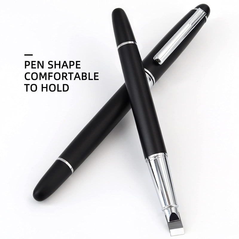 Fibers Optical Cleave Scribe Tool Fiber Optic Cleaving Tool Pen-type Carbide Fiber Scribe(black) (Pack of 2) Small (Pack of 2)