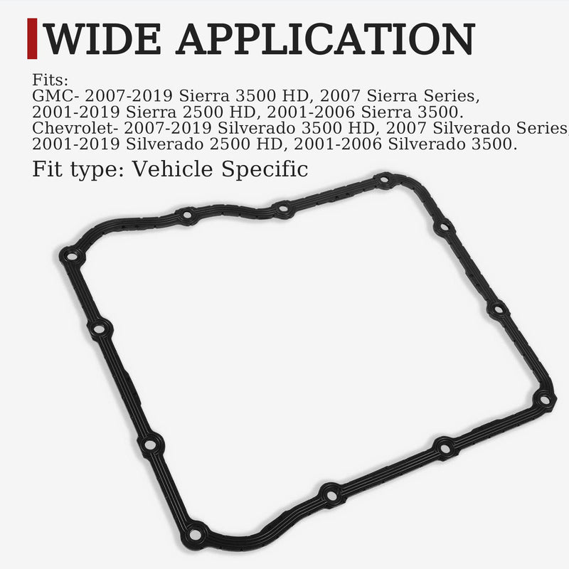 29549684 Automatic Transmission Fluid Pan Gasket Replacement for Allison LCT 1000/2000 Series, Fits for 2020-2021 Freightliner MT45 29536526