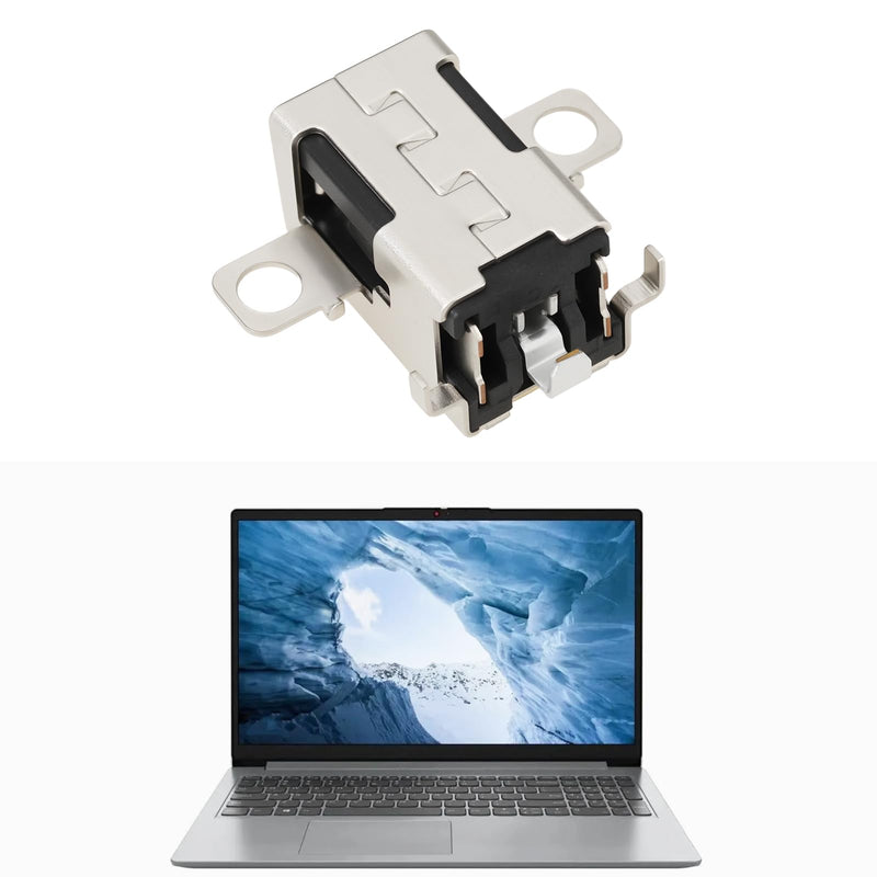 Laptop DC Power Jack Port Compatible with Lenovo IdeaPad 1 15IJL7 82LX 1 15IAU7 82QD Replacement