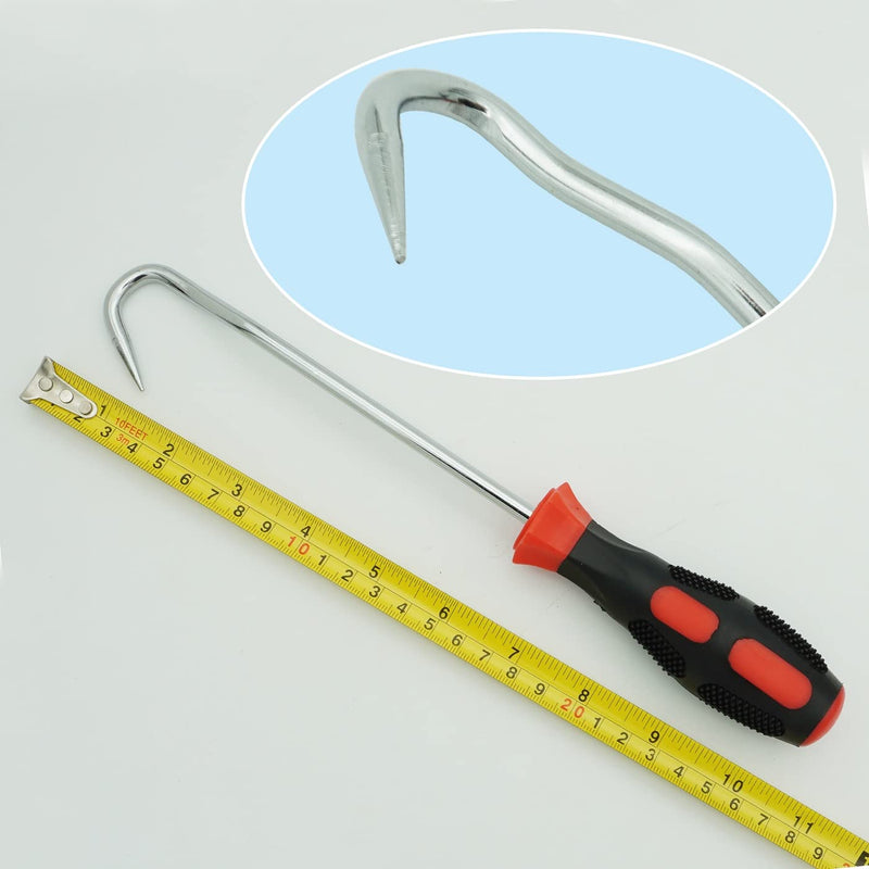 Hose Removal Hook Pick Set - 10" Hook, 8" Remover, Radiator Hose Puller Pack of 4 10 Inch 4pc