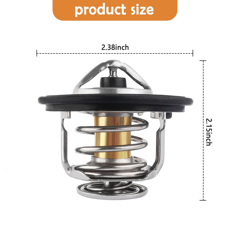 Thermostat for Car,Heavy Duty Engine Coolant Thermostat Compatible with Honda Civic Accord Acura EL CL,Automotive Replacement Engine Thermostats OEM#19301-PAA-306,19301-RNA-315