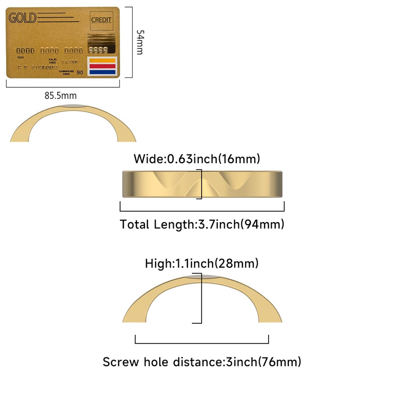 Amerdeco 10 Pack Champagne Bronze Cabinet Pulls 3 Inch(76mm) Hole Center Drawer Pulls Cabinet Hardware Kitchen Cabinet Handles for Bathroom ZH0082 10 Pack Pull