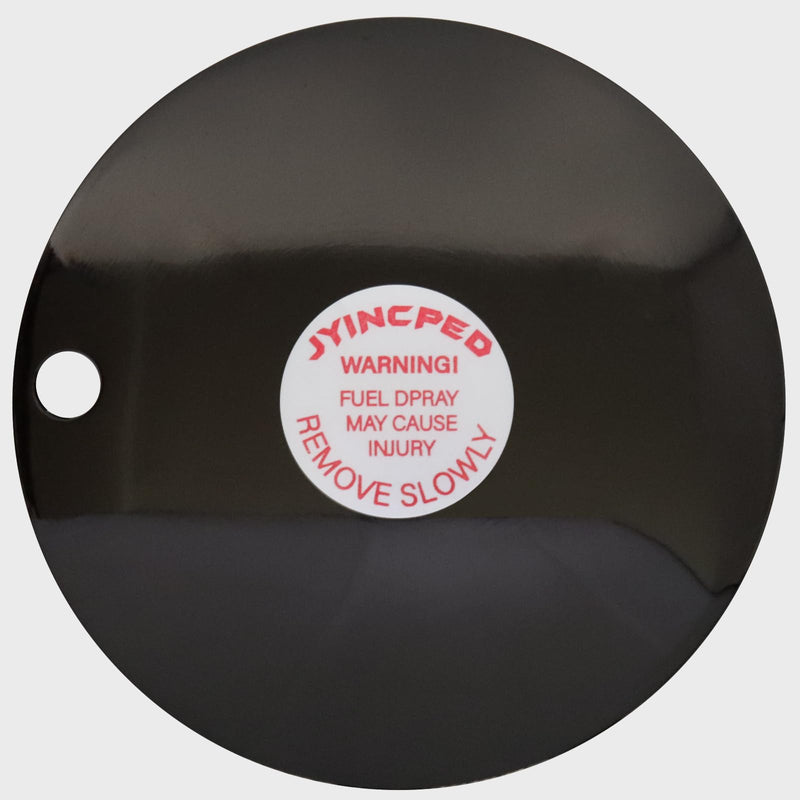 Transfer Tank Cap Vented Diesel Fuel Cap,Gas Venting Pressure Tank Lid for 2 Inch Base,Diesel Fuel Fill Lid for Auxiliary/Storage Truck Tool Box Black