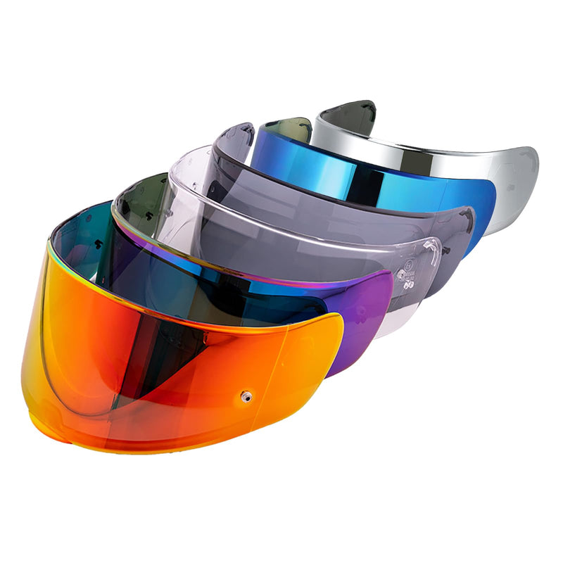 Helmet Visor Shield For SEDICI Strada II and For Strada 3 Motorcycle Helmets visor For FT2 VECTOR Helmets (Chrome Blue) Chrome Blue