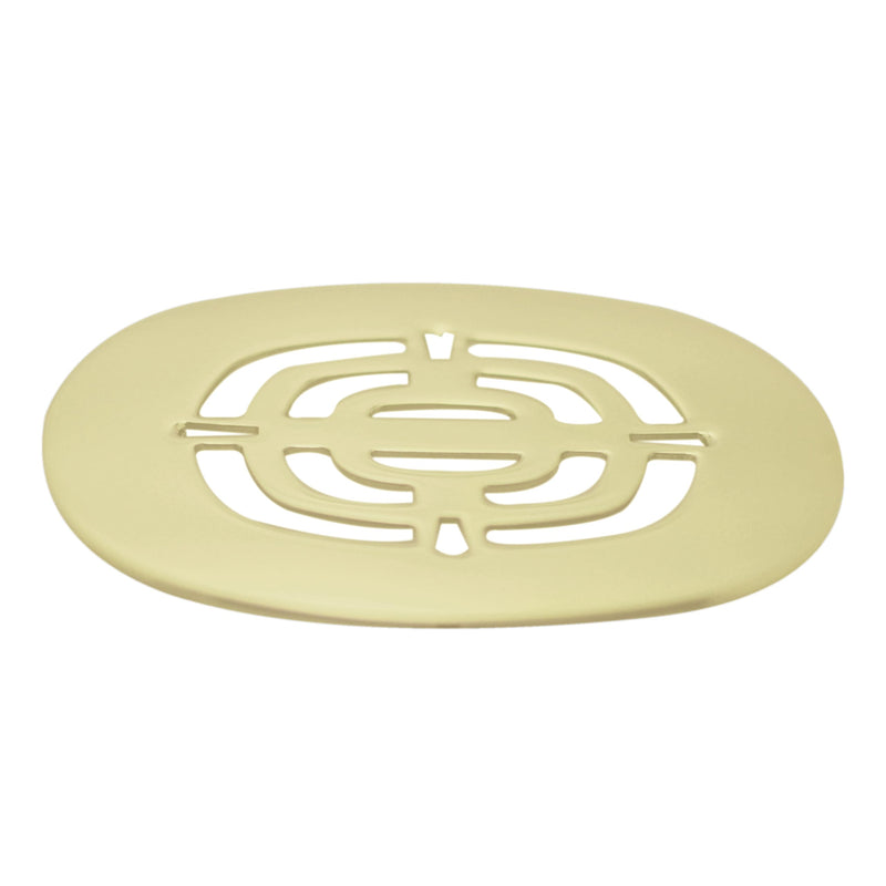 Westbrass Brass Snap-In Shower Strainer Grid, Polished Brass, D316-03 1-Pack