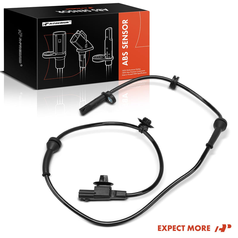 A-Premium Front Right ABS Wheel Speed Sensor Compatible with Nissan Models - Sentra 2020 2021 2022 2023 2024, 2.0L
