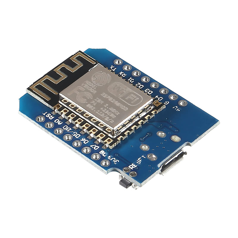10pcs ESP8266 ESP-12F NODEMCU LUA Mini Wireless D1 Module Nodemcu Lua 4M Bytes WLAN WiFi Internet Development Board Compatible with WeMos D1 Mini Nodemcu Lua