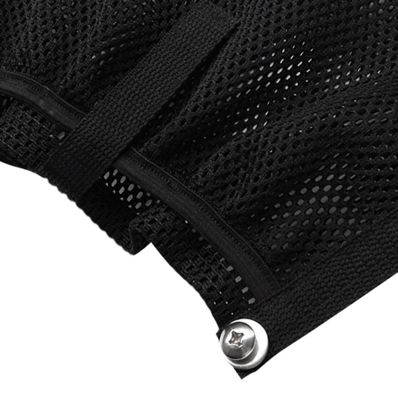 Nylon Mesh Storage Bag Gear Accessory Pouch 12" x 7" for Marine Boat Beer Holder Fishing Tackle Milk Crate Organizer