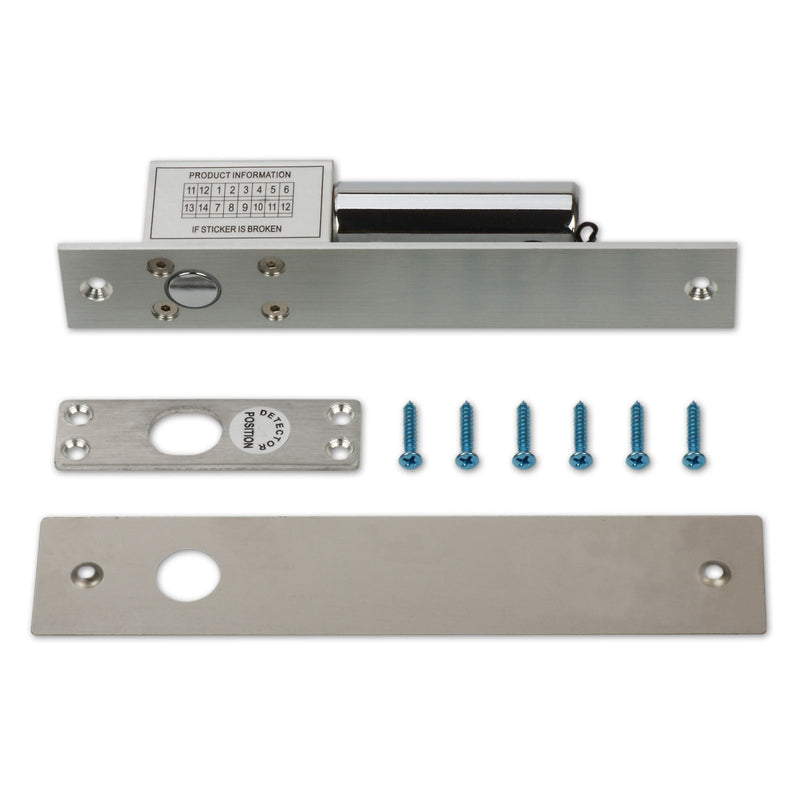 NC DC 12V, ZOTER Electric Drop Bolt Door Lock Deadbolt Strike Fail-Safe Mode
