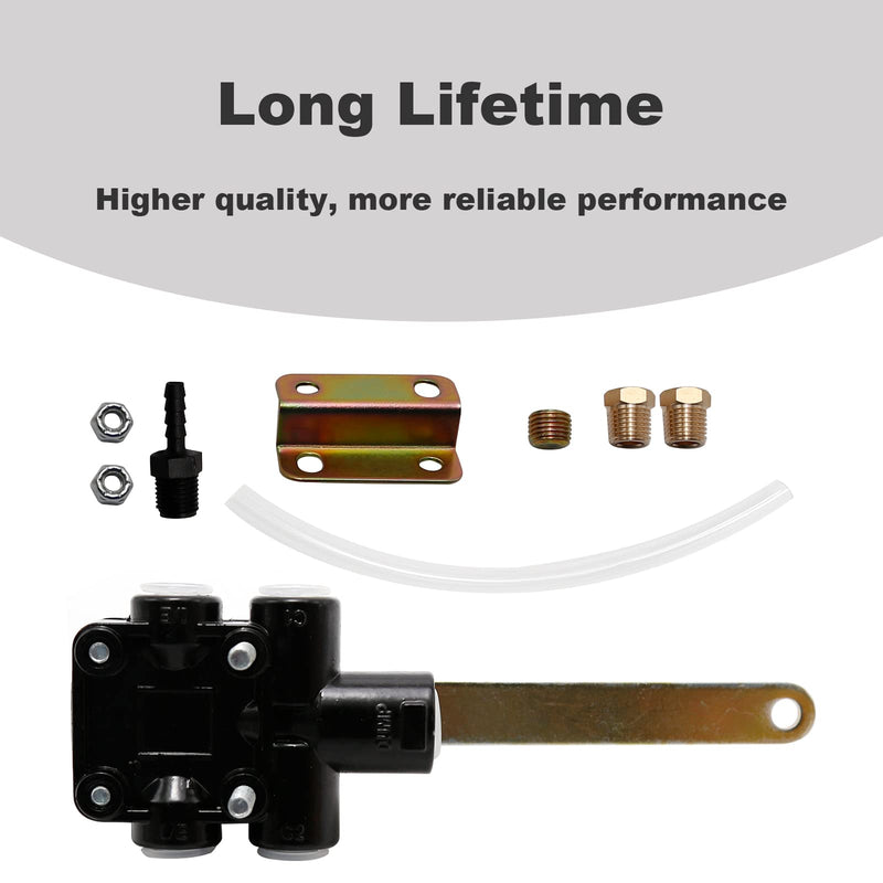 VS-228 Air Height Leveling Control Valve Replaces Peterbilt Hendrickson 334-1974 HV9990, 171.H185K