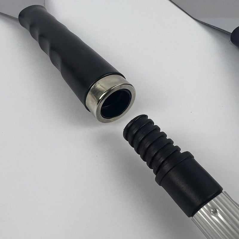 Stainless Steel Chisel Pole Scraper 4", Paint Scraper, Wall Paper Scraper, can be installed with an extension pole (4" Bent) 4" Bent