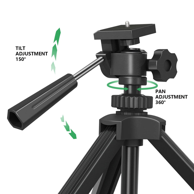 Compact Tabletop Tripod for Spotting Scope Monocular Camera Projector, Adjustable Tripod Stand with 1/4-20 Threads Tripod-A