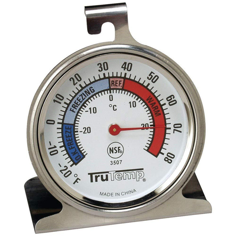 Tru Temp Refrigerator-Freezer Thermometer, 3 Pack