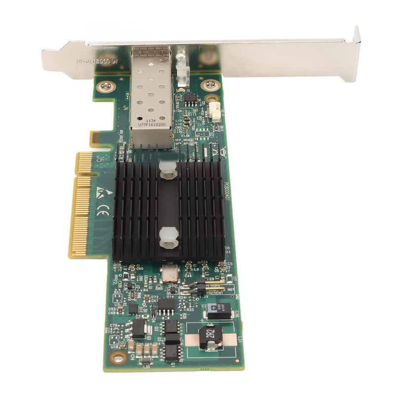 10Gb SFP PCIE Network Card, Support Computer Motherboards, Servers SFP Optical Network Card, Wide Compatibility Network Adapter Card, PCB Materials Long Service Life
