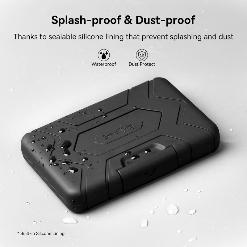 SmallRig SD Card Holder Memory Card Holder Case 15 Slots, Water-Resistant for SD Card, Micro SD Card, CFexpress Type A Card, CFexpress Type B Card, XQD Card - 3192