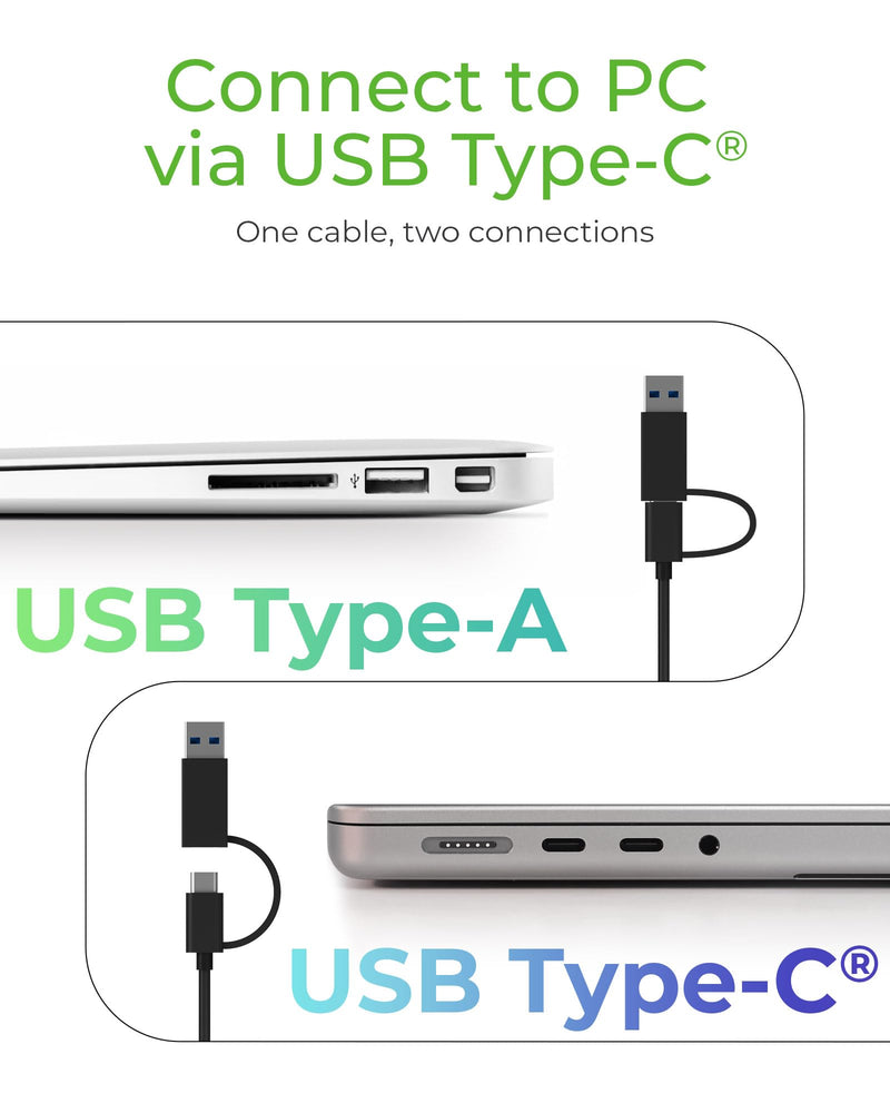 M.2 NVMe/SATA & 2.5”/3.5” Hard Drive Docking Station, ICY BOX SATA to USB Adapter, 10Gbps Hard Drive Reader for M Key & B+M Key NVMe and SATA HDD SSD Hard Drive, Tool-Free Aluminum M.2 SSD Enclosure
