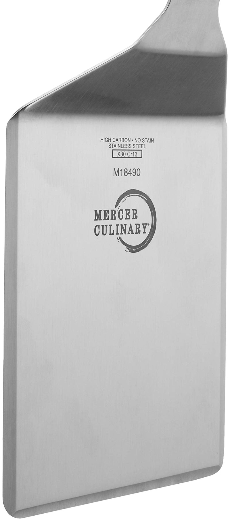 Mercer Culinary Praxis Rosewood Handle Heavy Duty Turner, 6 Inch x 5 Inch