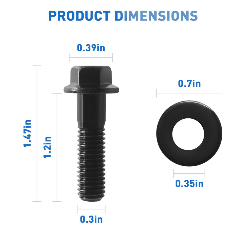 LS Header Bolts 134-1202, for Chevrolet Gen III/LS Series LS1 LS3 LS2 LS6,Also for 4.8L,5.3L,5.7L,6.0L,6.2L,7.0L LS Based Engines