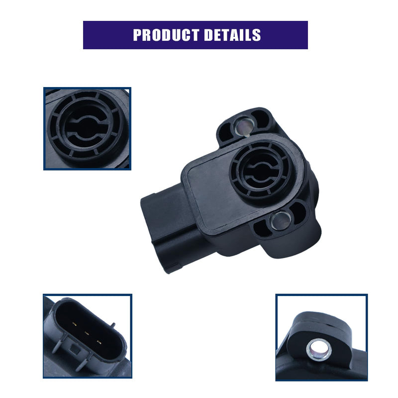 Accelerator Pedal Position Sensor (APPS) Compatible with Ford 7.3L Powerstroke F250 F350 F450 Super Duty 1996 1997 1998 1999 2000 2001, Gas Pedal Position Sensor, Replace# 699-200