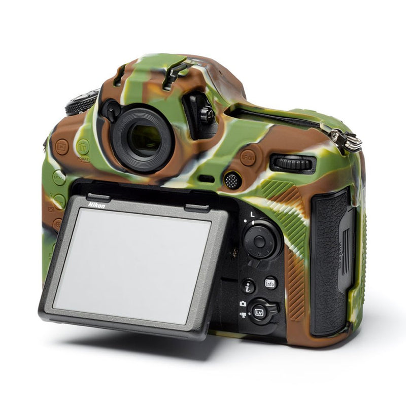 easyCover Silicone Case for Nikon D850 Camera, Camouflage