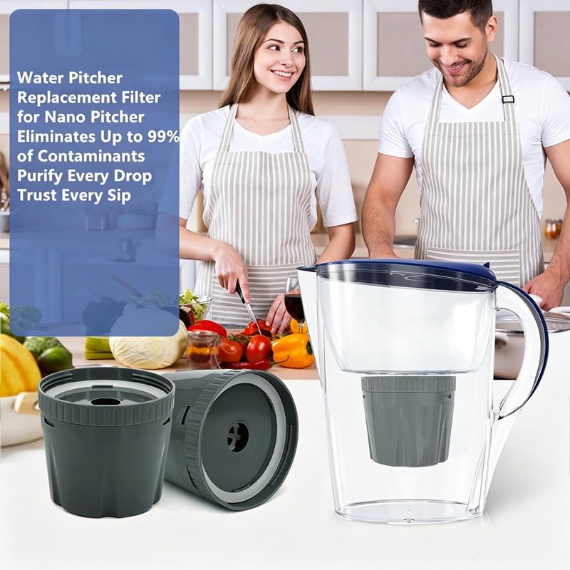 Replacement Water Filter Cartridge for Epic Nano Pitcher or Dispenser