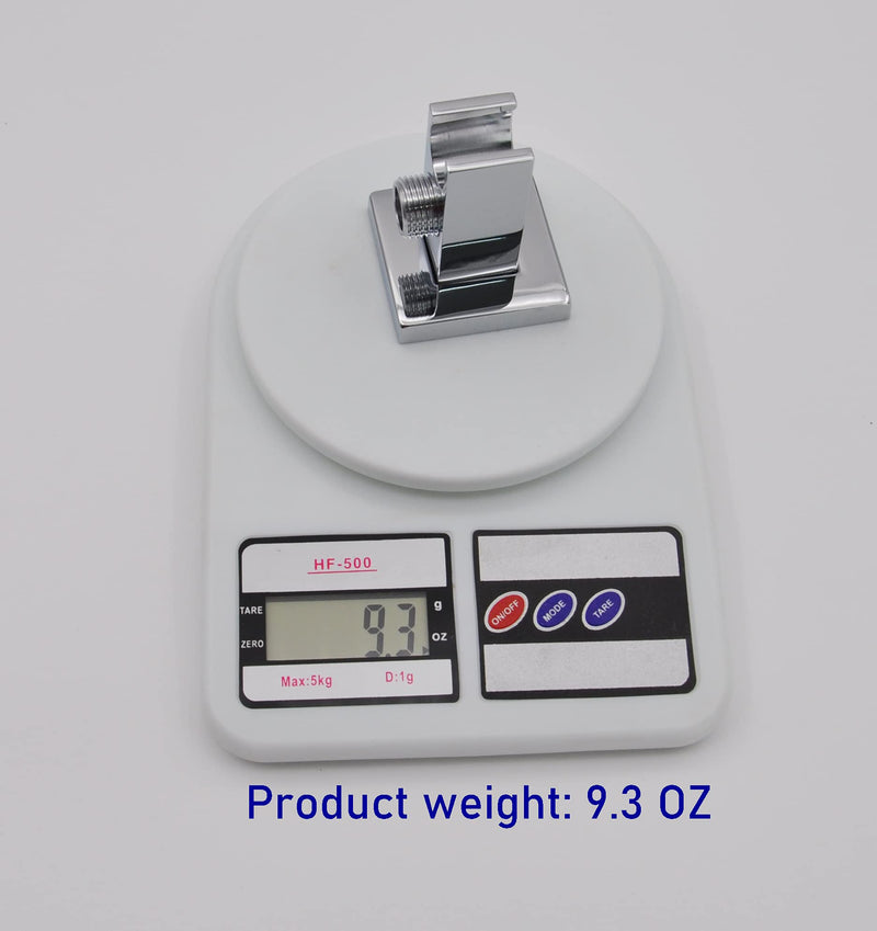 All Aquaiaw Water Supply Elbows are Without Nipples. Aquaiaw Wall Supply Elbow with Flange. Tapered 1/2 NPT Female Inlet, Brass Wall Union with Handshower Holder, Square, Polished Chrome, G1/2 Outlet