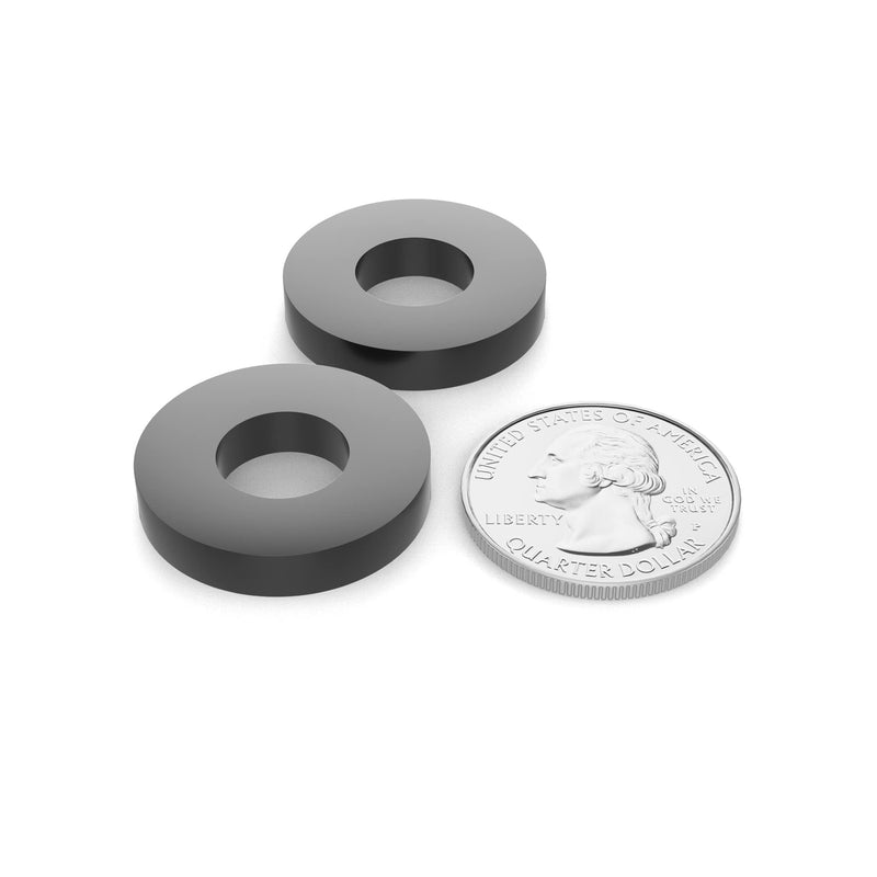 Isolate It: Sorbothane Vibration Isolation Washer 70 Duro (.45" ID - 1" OD - .19" Deep) - 12 Pack