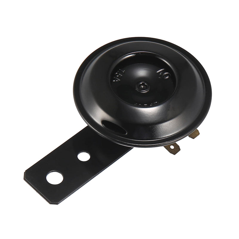 uxcell Waterproof Black Siren Electric Horn DC 6V 105dB for Vehicle Car