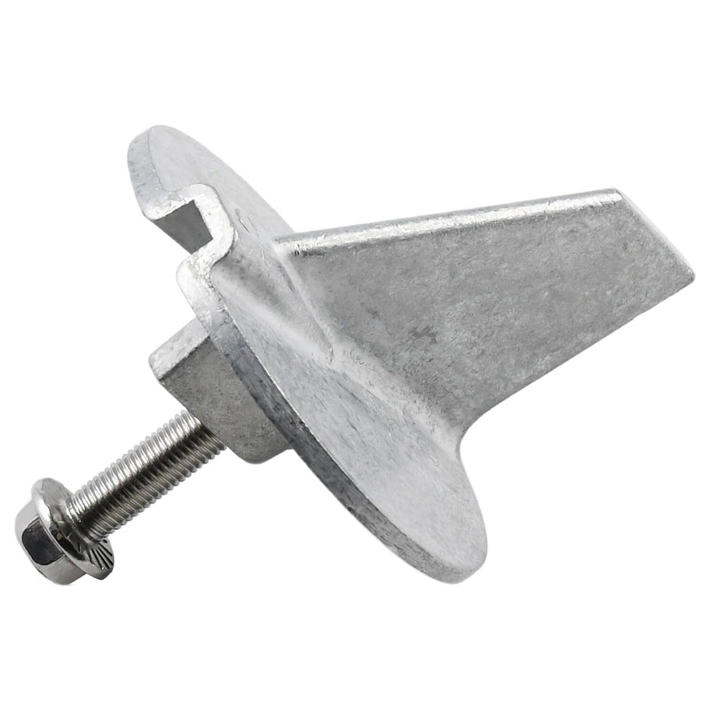 6E5-45371-01 Zinc Trim Tab Boat Outboard Engine Anode Compatible with Yamaha Outboard Engine 115HP-225HP 2/4-stroke Replace 18-6097