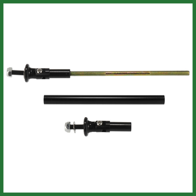 Motoforti 2pcs 200mm 7.87" Splitter Support Rods Adjustable Front Rear Bumper Lip Splitter Strut Rod Tie Support Bars Fit Most Vehicle Black Long-Lasting