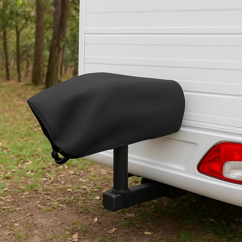Tow Bar Cover Heavy-Duty Marine Grade Black Chloroprene Rubber Tow Bar Storage, Tow Bar Covers Universal for SUV, 055-3 Motorhome Mounted Tow Bars, Suitable for All Sterlings Falcons Blackhawk Towbars