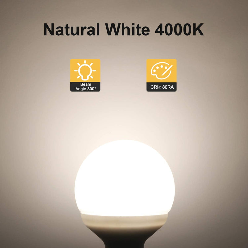 Kohree 12 Volt RV Led Light Bulbs BA15s 20-99/1141/1156 12V Vanity Replacement Bulbs for 5th Wheel Camper Trailer Motorhomes Marine Boat Interior Light Bulb (Pack of 3, 4000K Natural White) Natural White (4000k)