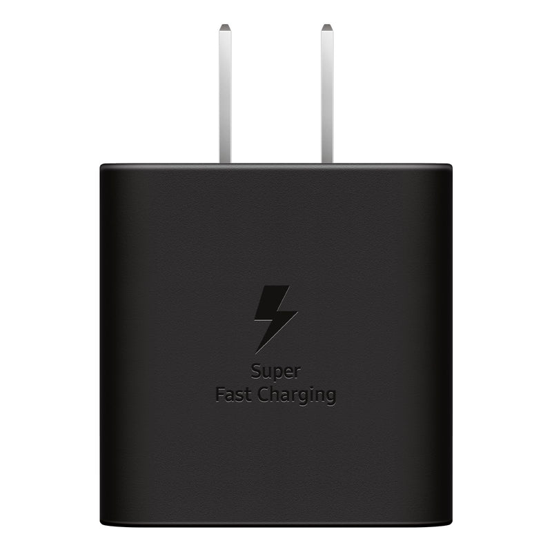 SAMSUNG 45W Wall Charger Power Adapter with Cable Included, Super Fast Charging for Galaxy Phones, Tablets and USB Type C Devices, Low Standby Power Consumption, EP-T4511XBEGUS, Black