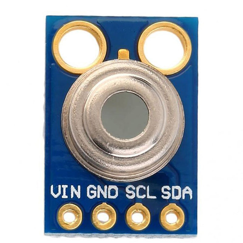 HiLetgo GY-906 MLX90614ESF Non-Contact Infrared Temperature Sensor Module IIC I2C Serial for Arduino (Pack of 2) Small (Pack of 2)