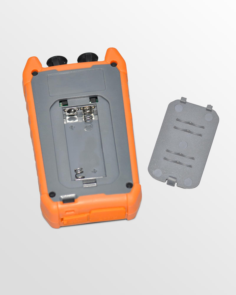 Optical Fiber Power Meter, with 2mW Visual Fault Locator, FC/SC/ST Interface, Portable OPM-VFL Fiber Optic Cable Tester, Supporting RJ45 Testing, Non-Rechargeable Needing Battery OPM-VFL-1