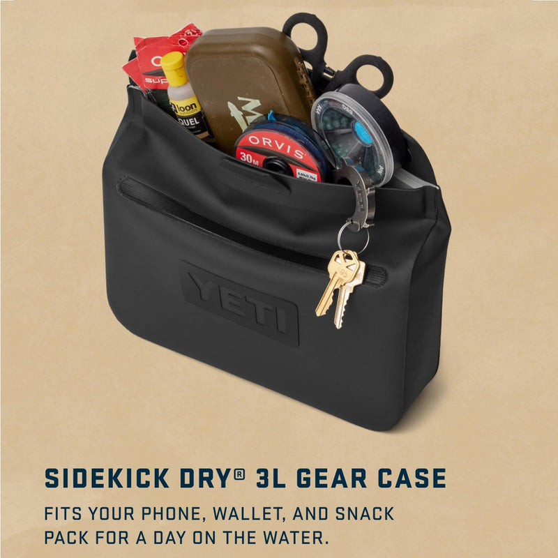 YETI Sidekick Dry 3L Gear Case, Olive Sidekick 3L