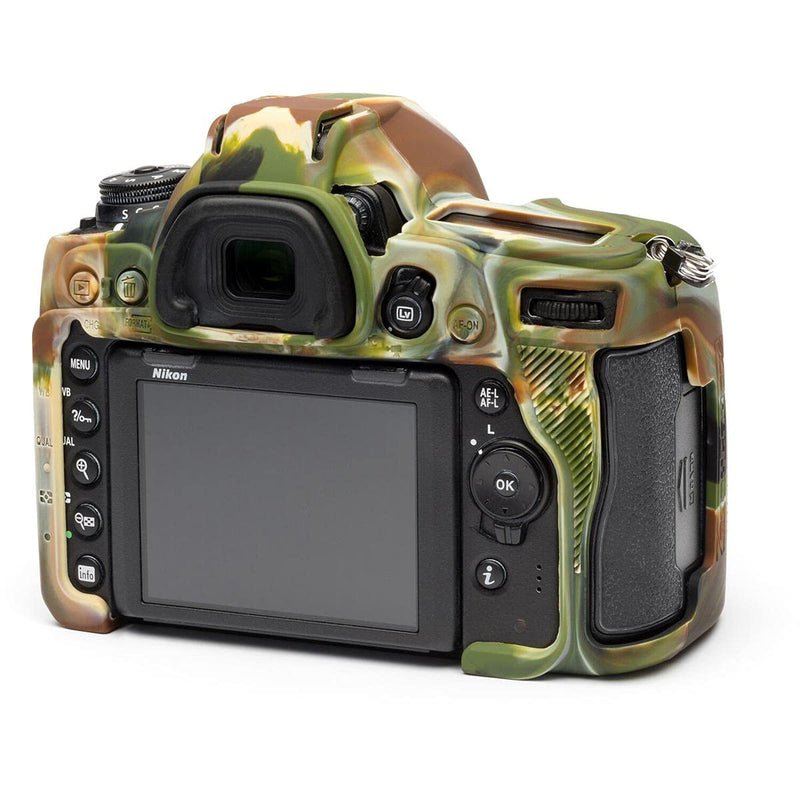 easyCover Silicone Protection Cover for Nikon D780 Camera, Camouflage