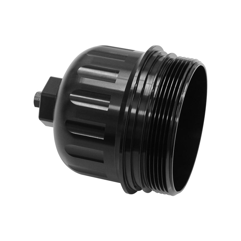 Billet Fuel Filter Housing Cap Compatible with 2017-2019 Chevy/GMC 6.6L L5P Duramax Diesel 134001 2500HD 3500HD (without TP1015 fuel filter) without TP1015 fuel filter