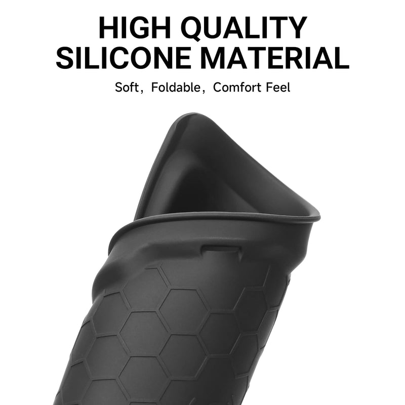 Silicone Anti-Slip Center Console Organizer Wireless Charging Mat for Ford Bronco 2021 2022 2023 2024 2025 Interior Accessories Pad Tray Storage Box Holder (Not for Sport Model)