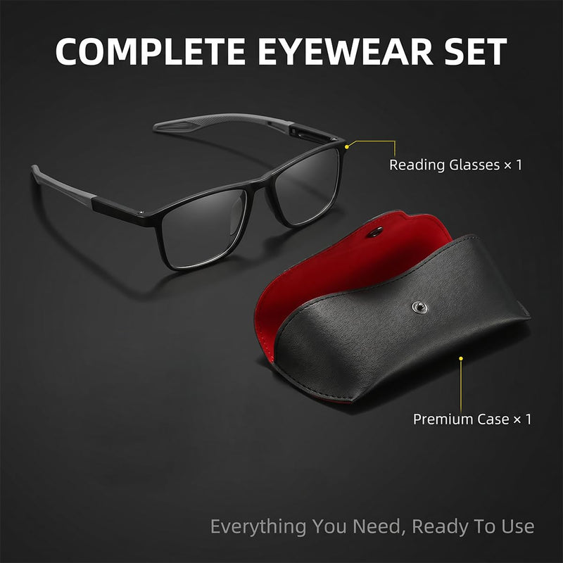 Vision Sync Glasses, Auto Focus Varifocal Glasses, Smart Adaptive Eyewear with UV & Anti Blue Light Protection 2.0 Unknown modifier
