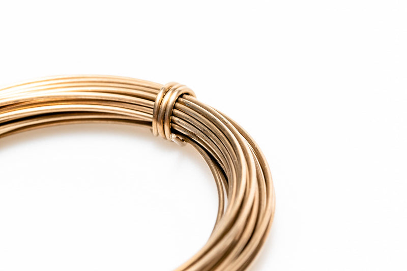 5 Feet Brass Wire Solder, Color Match, 20 Gauge Made in USA Soldering Welding by CRAFT WIRE 1 5 Feet