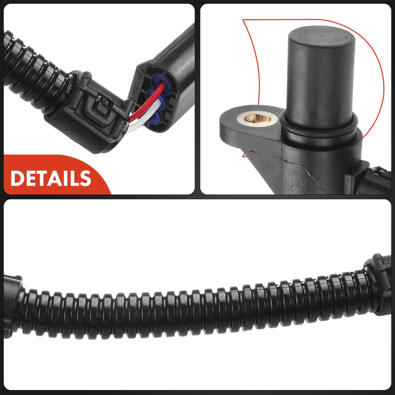 A-Premium Engine Camshaft Position Sensor Compatible with Kia Sephia 1998-2001, Sportage 1995, Spectra 2000-2001, Replace# 0K01118131, 0K1118131
