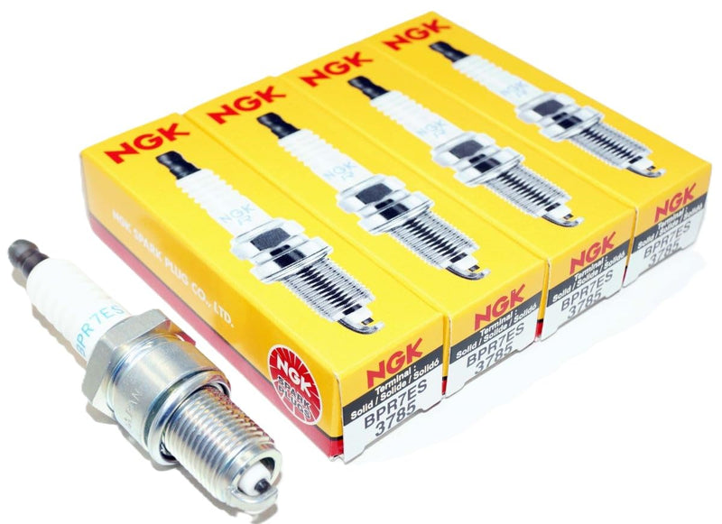 NGK 3785 Standard Spark Plug - BPR7ES SOLID, 1 Pack