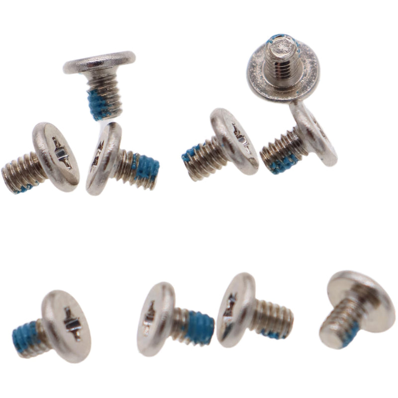 Deal4GO 10pcs M2x3 mm Phillips Flat Head Screw w/Nickel Replacement for Laptop PC M.2 SSD Heatsink WLAN Card Cooling Fan (Silver) 10Pcs (Silver)