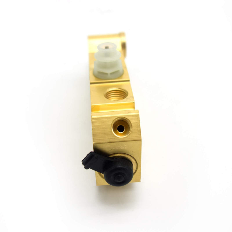 PV2 Brass Proportioning Valve Disc/Drum Disc Front Drum Rear Brake 172-1353 PV71 Fit for GM Street Rod Classic Car & Truck