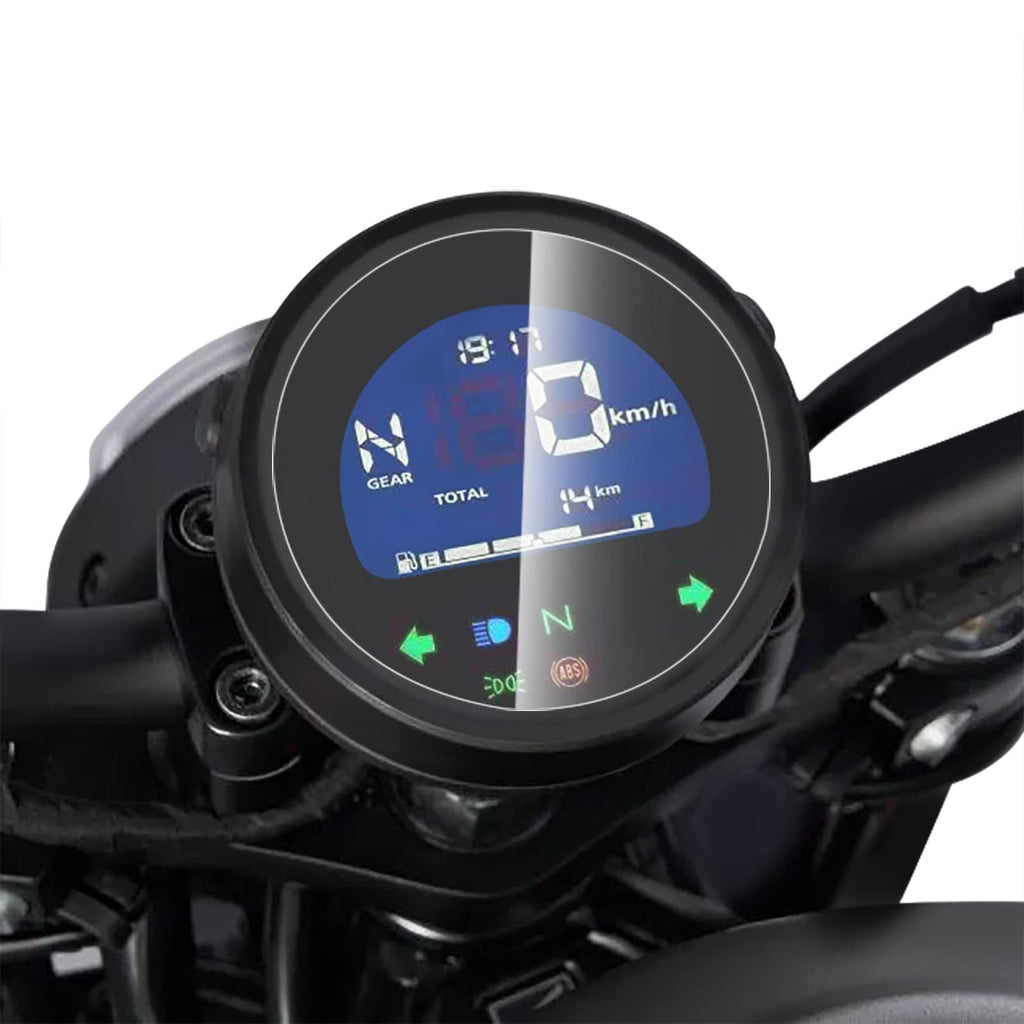 Worldmotop Screen Protector Instrument Film Motorcycle Scratch Cluster Dashboard Protection Replacement for Honda Rebel CMX300 CMX500 CMX 300 CMX 500 2020 2021 2022