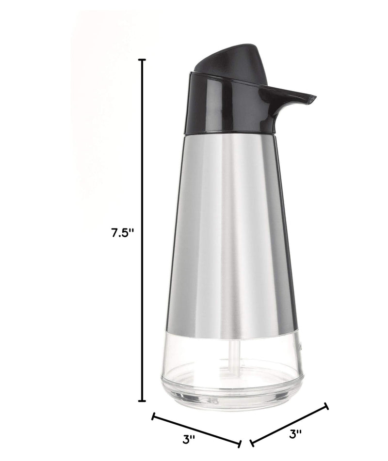 OXO Good Grips Stainless Steel Easy Press Soap Dispenser Press Dispenser
