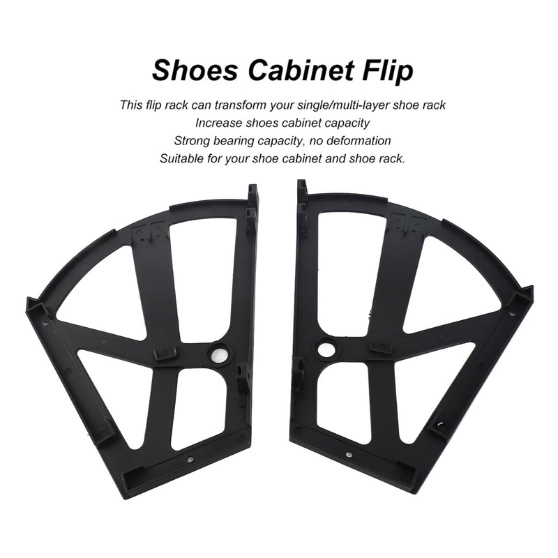 Haofy 4Pcs/Set Home Furniture Hinge Shoes Drawer Cabinet Flip Replacement Plate Frame Turning Rack Accessory