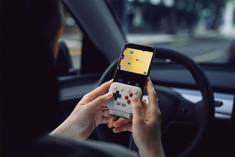 8Bitdo FlipPad Mobile Gaming Controller for iPhone and Android | Flip-Style, USB-C Plug and Play, Vertical Mobile Gaming, Pocket-Ready and Case-Friendly, Tactile D-pad and ABXY controls