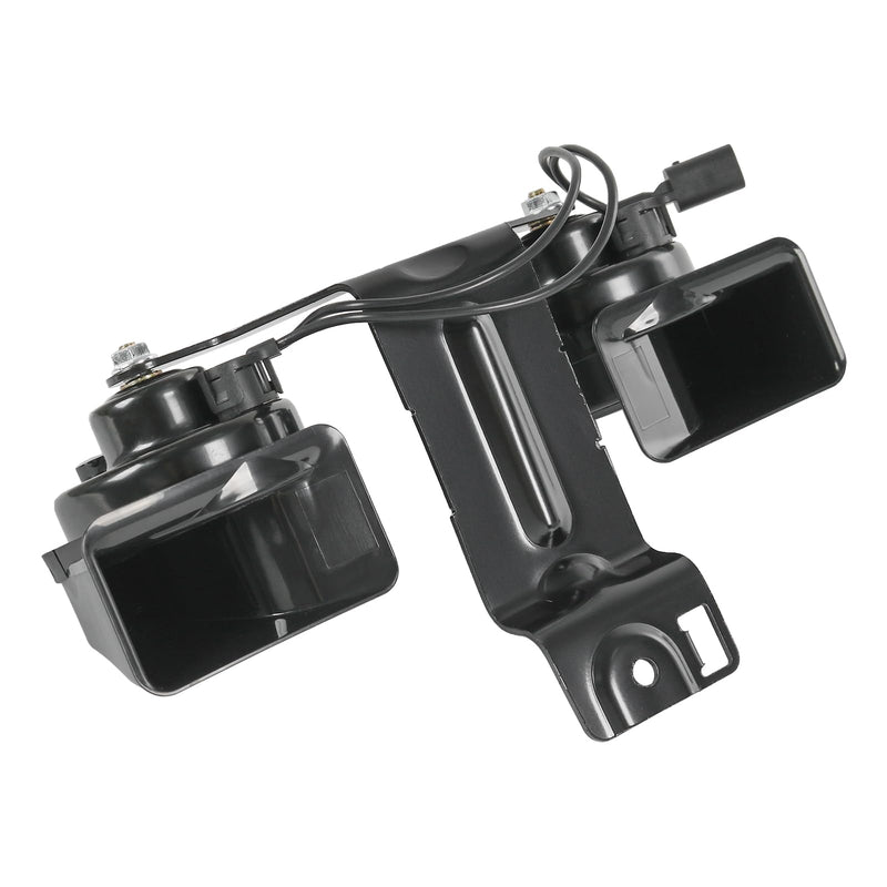 Horn Assembly with Bracket Dual Electric Horn Compatible with Ford Explorer Police Interceptor Utility 2016-2019 2.3L L4 3.5L 3.7L V6 Replaces# GB5Z-13832-A